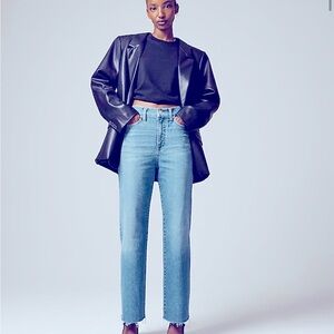 J. Crew Petite Slim wide-leg Jean in Lakeshore Wash - NWT (RRP $148)